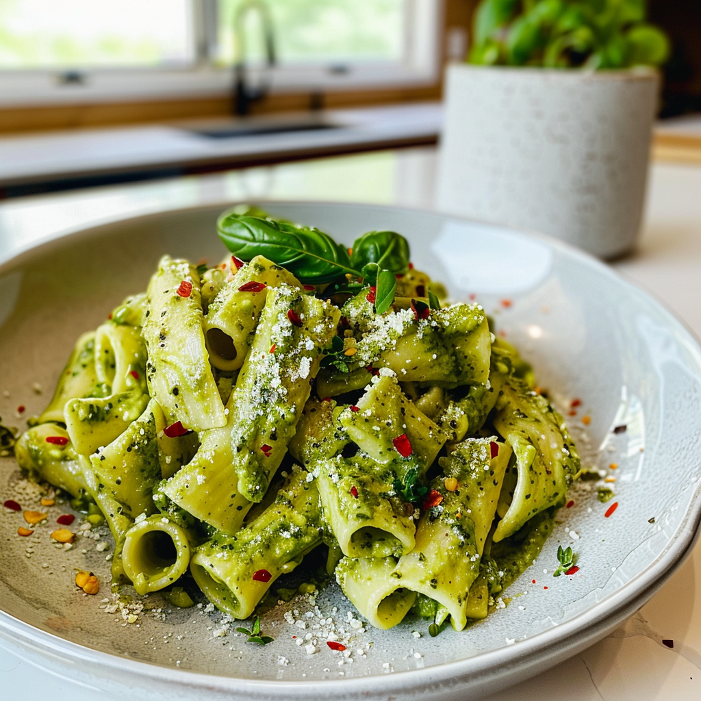 Avocado Pasta Dish