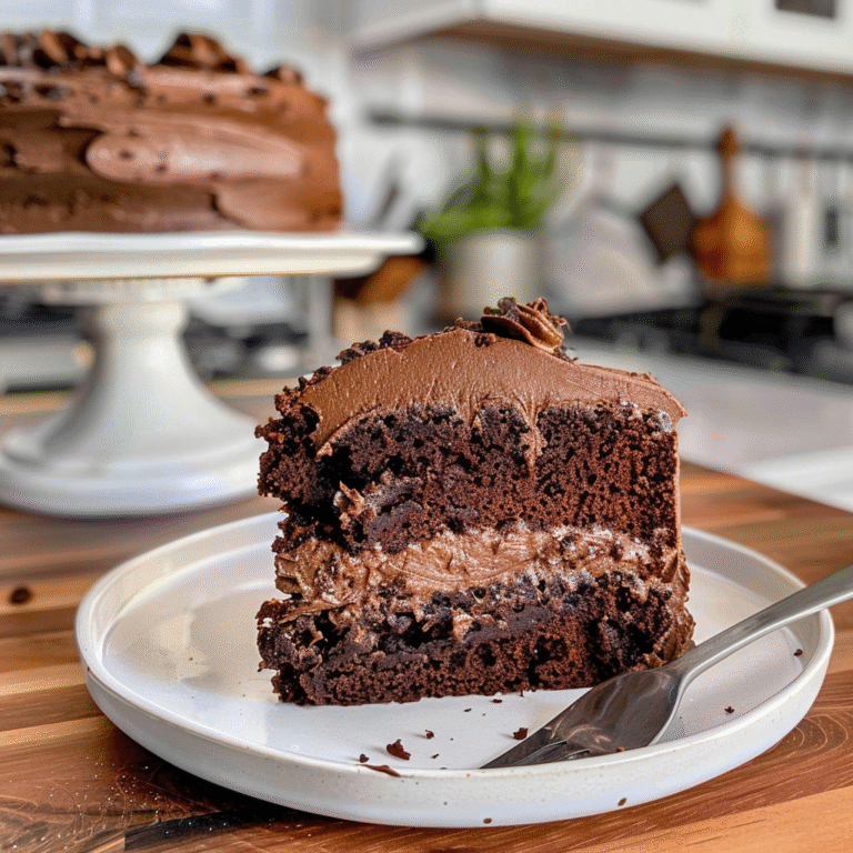 Chocolate Mayonnaise Cake