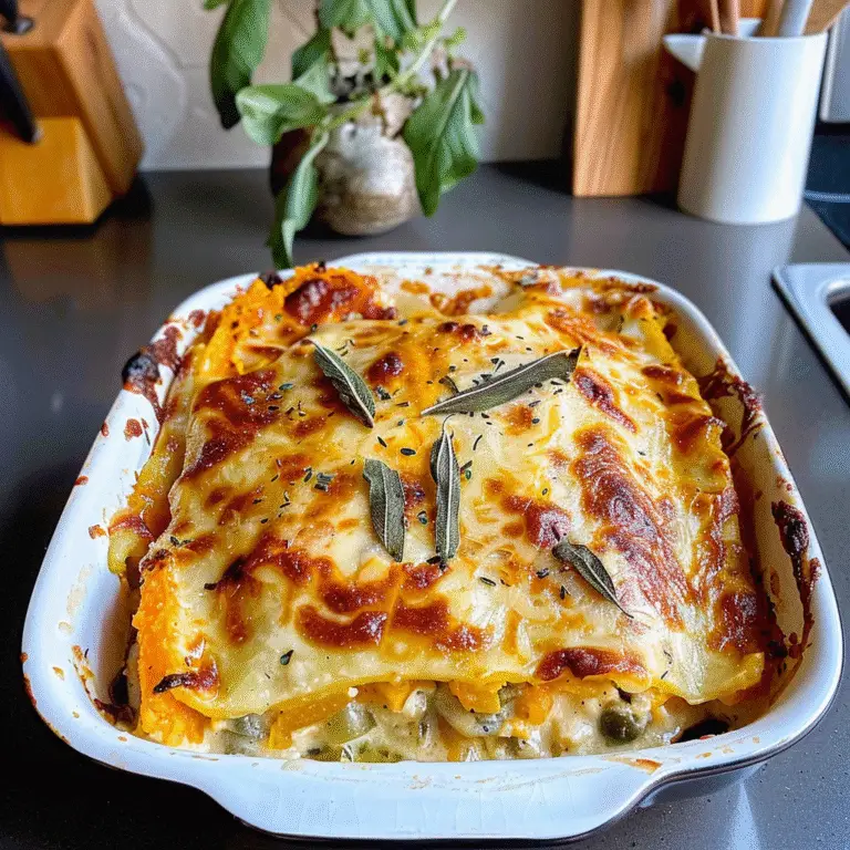 Butternut Squash Lasagna