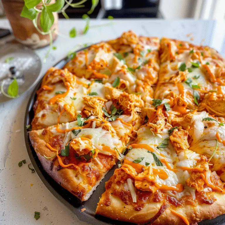 Buffalo Chicken Pizza
