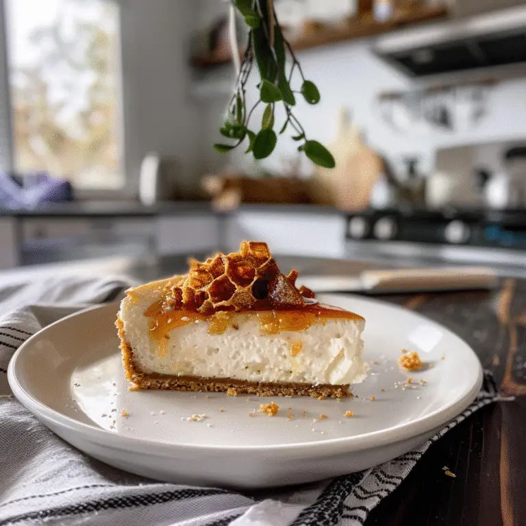 Honeycomb Cheesecake Dessert