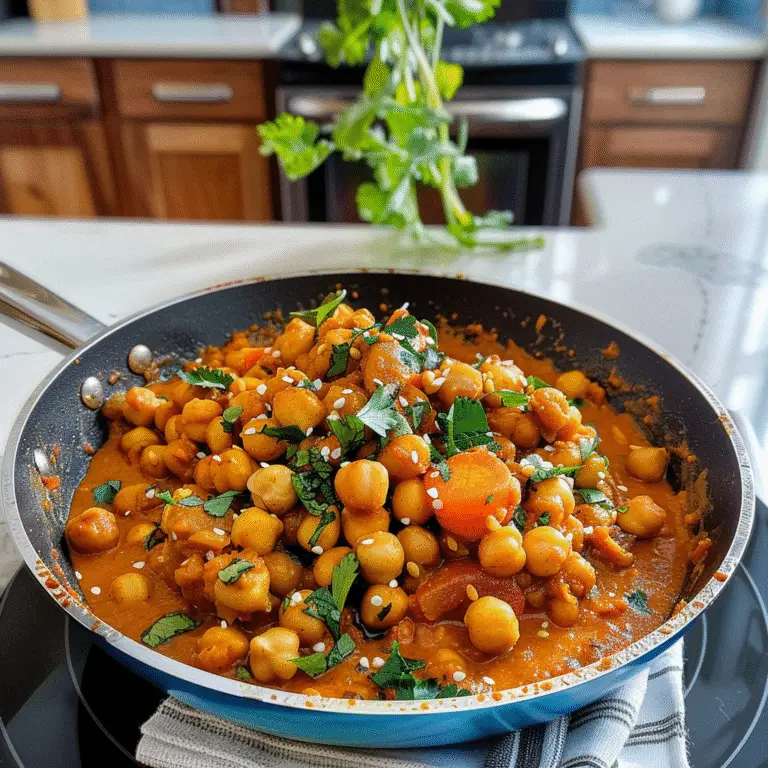 Chickpea Curry Dish