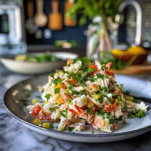 Crab Salad Dish