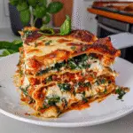 Delicious Spinach Lasagna Ready to Serve