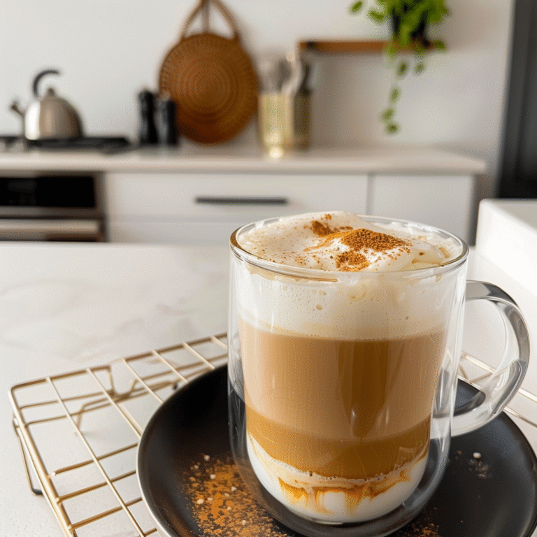 Delicious Vanilla Latte