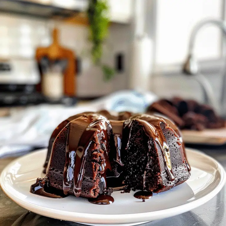 Chocolate Bundt Cake Deliciousness