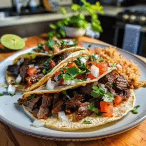 Skirt Steak Tacos