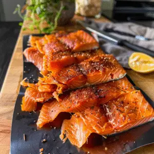 Delicious Smoked Salmon Dish