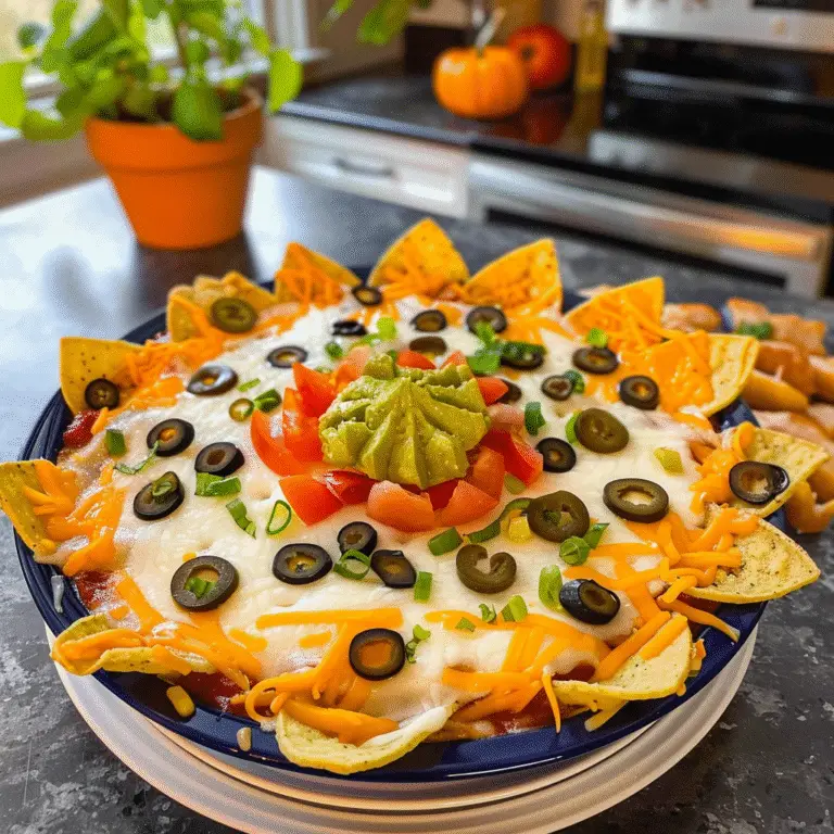 Halloween Taco Dip in a Skull Bowl
