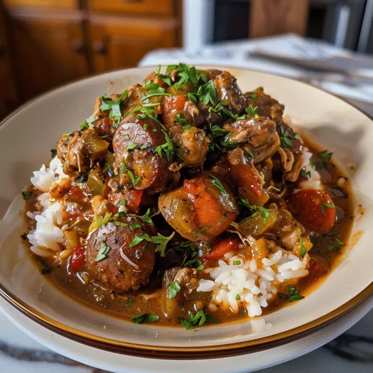 Chicken and Sausage Gumbo