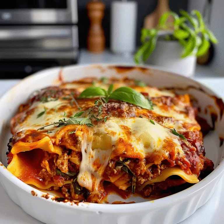 Ravioli Lasagna Dish
