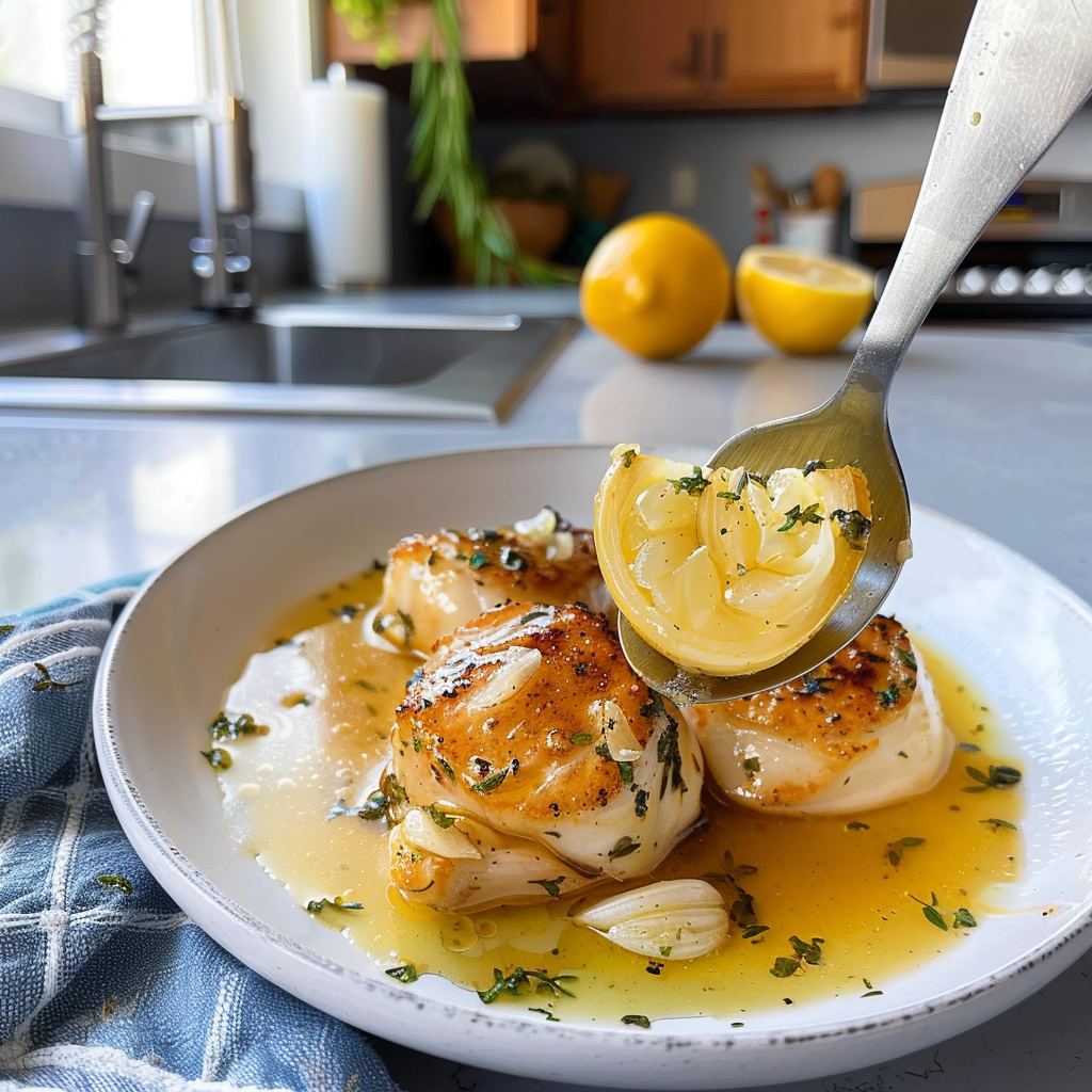Garlic Butter Sauce Preparation