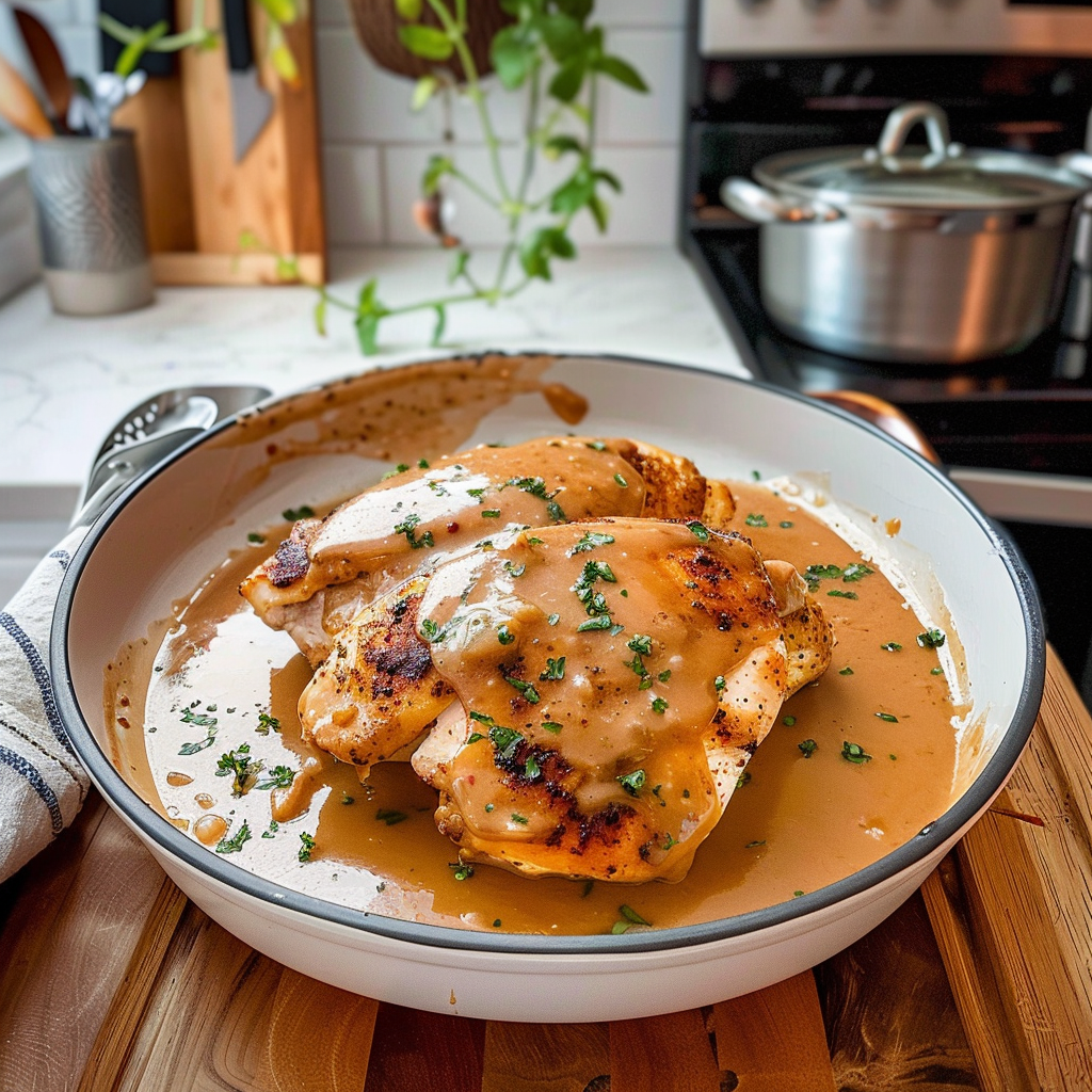 Delicious Chicken and Gravy Dish