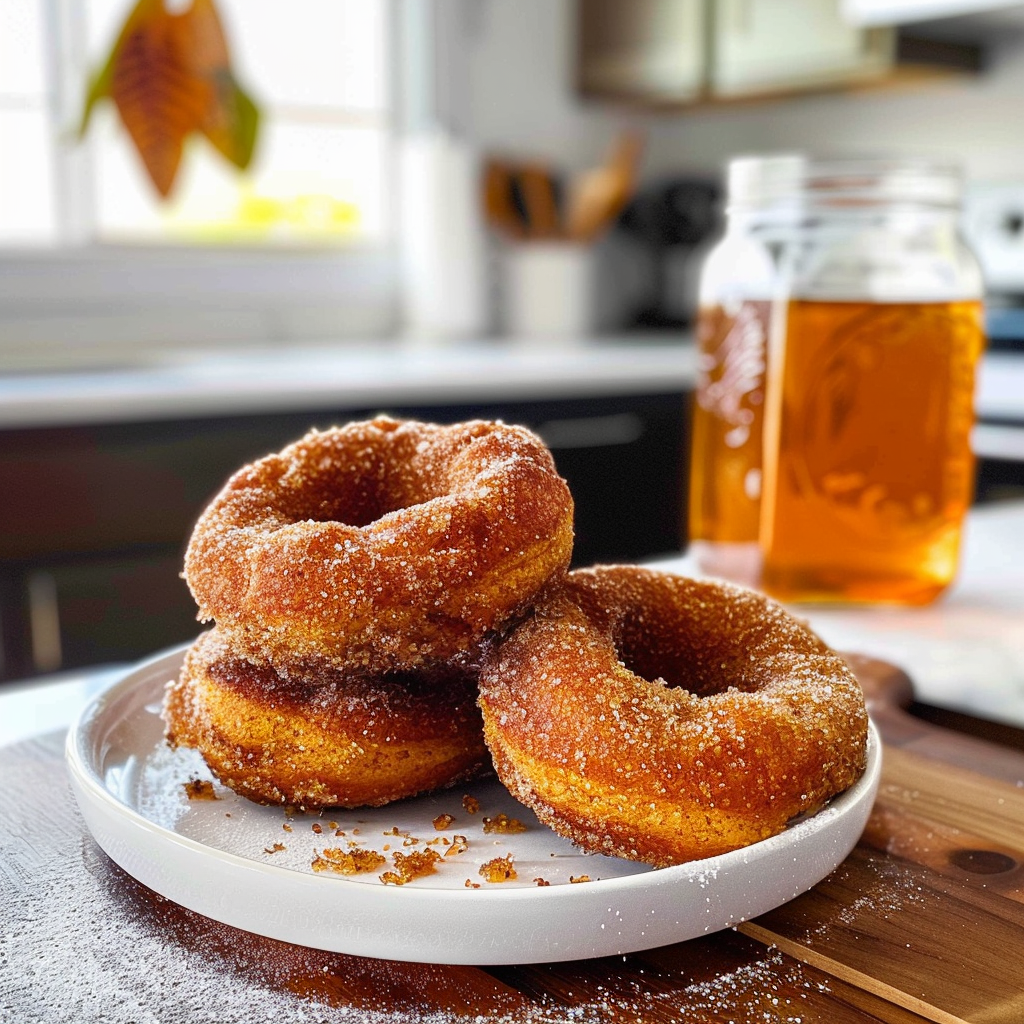 Baked Pumpkin Donuts