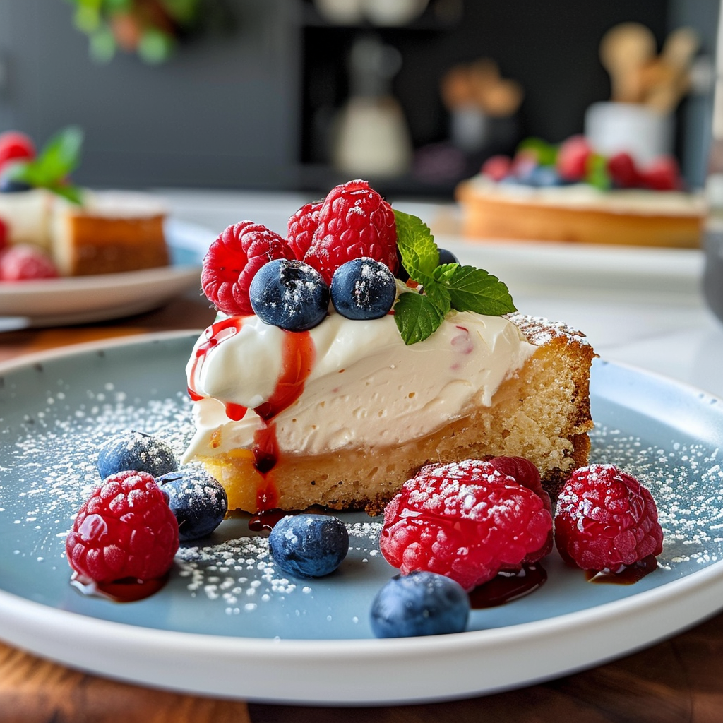 Yogurt Cake Ready to Indulge
