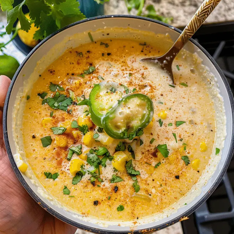 Mexican Street Corn Soup