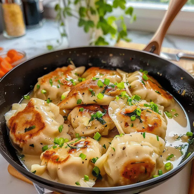 Chicken Dumplings Ready to Serve