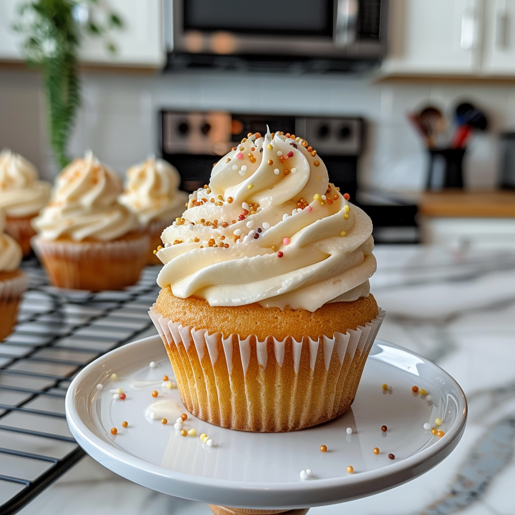 Delicious Vanilla Cupcakes
