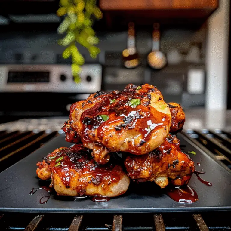 Delicious BBQ Chicken on the Grill