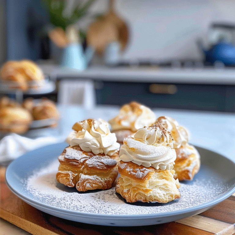 Cream Puffs Ready to Impress