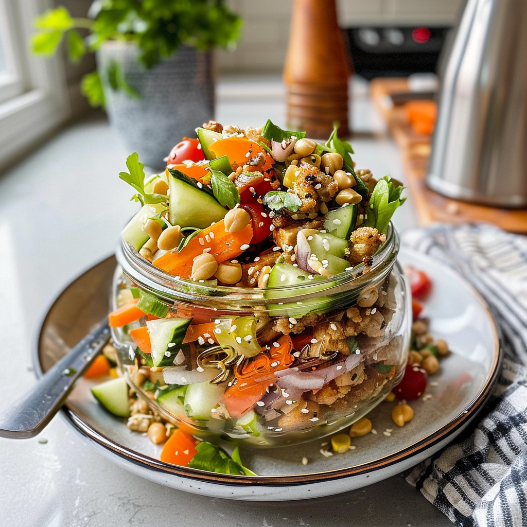 Mason Jar Salads