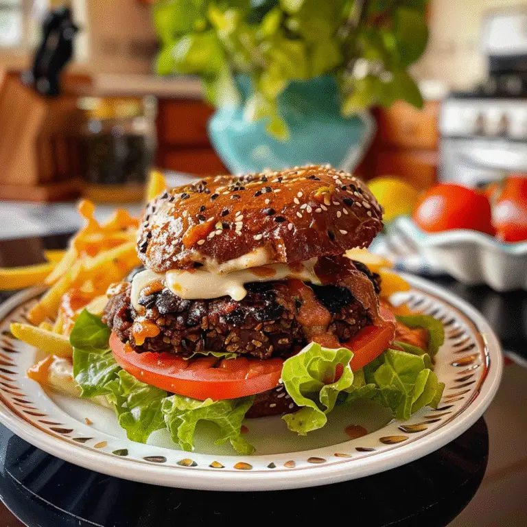 Tasty Black Bean Burgers