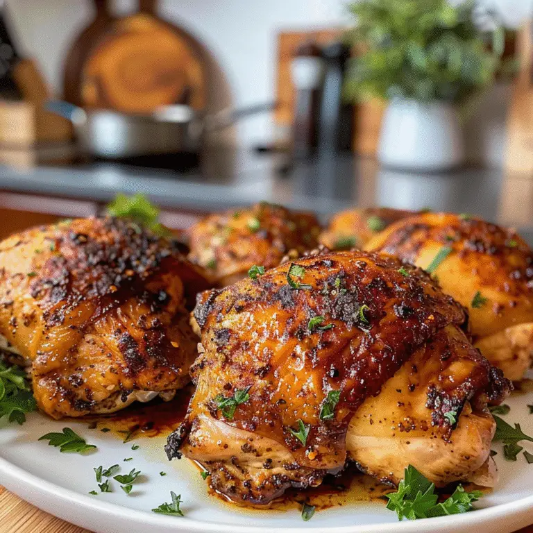 Crispy Air Fryer Chicken Thighs