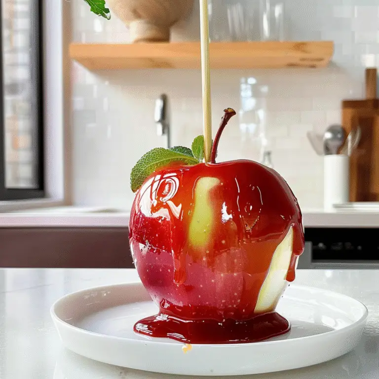 Sweet and Crunchy Candy Apples Recipe