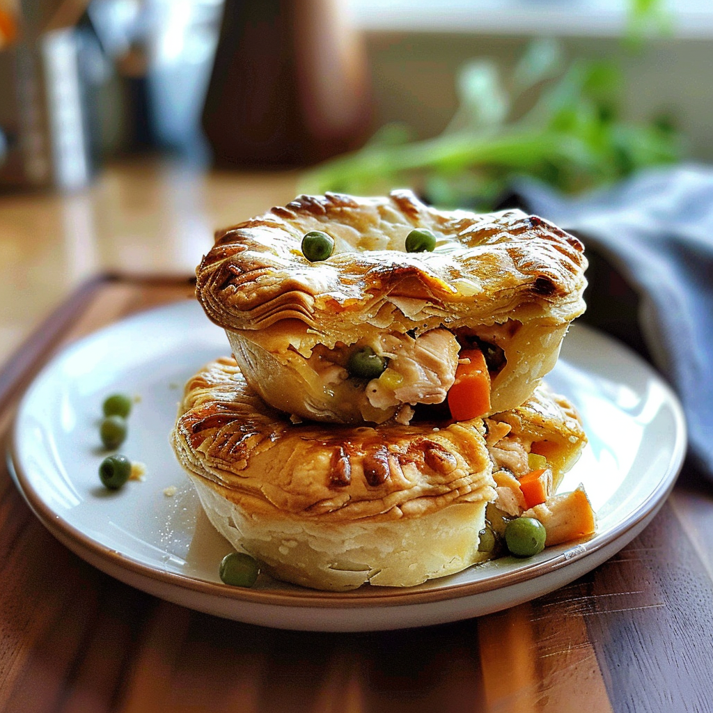 Mini Chicken Pot Pies - Delicious and Easy