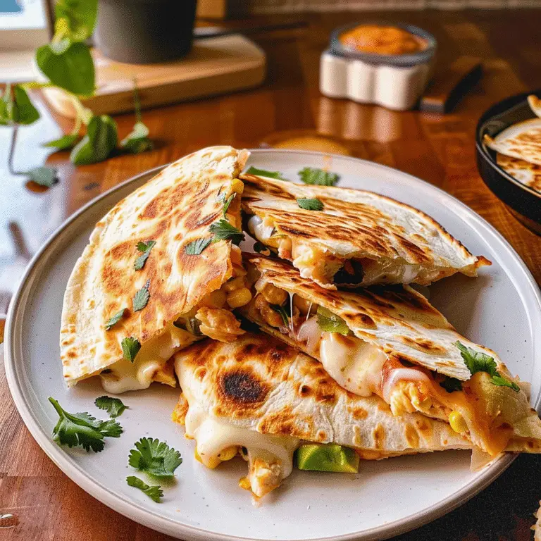 Chicken Quesadillas