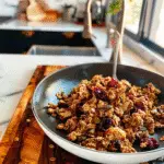 Homemade Granola in a Bowl