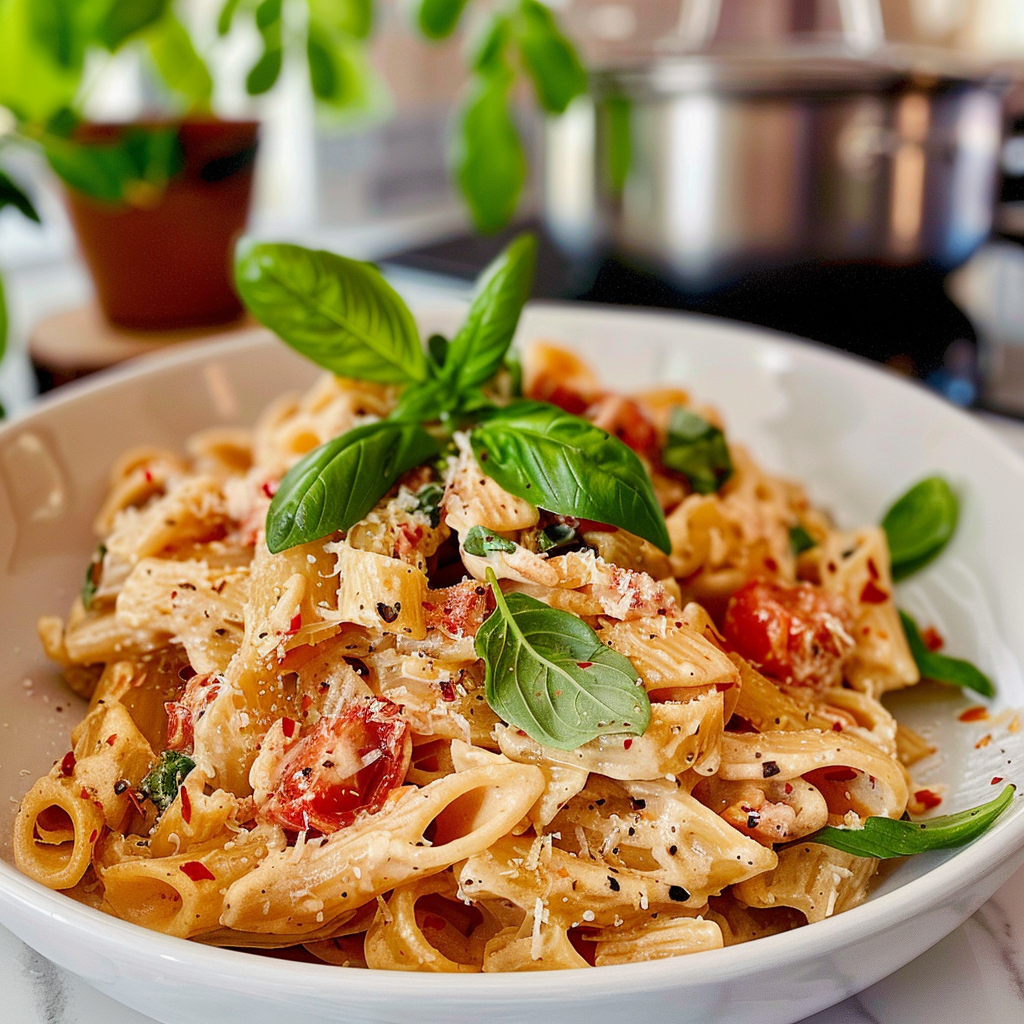 Boursin Cheese Pasta Dish