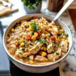 White Chicken Chili Bowl