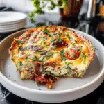 Crustless Quiche Delight