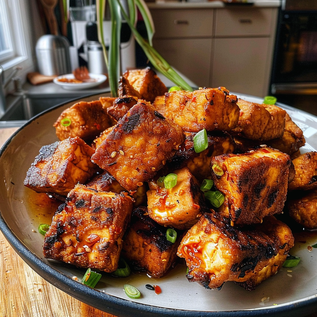Crispy Tofu Dish