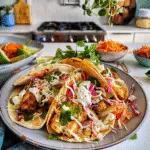 Fish Tacos Ready to Serve