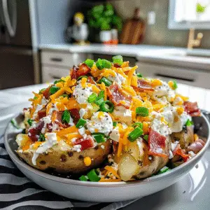 Loaded Baked Potato Bowl