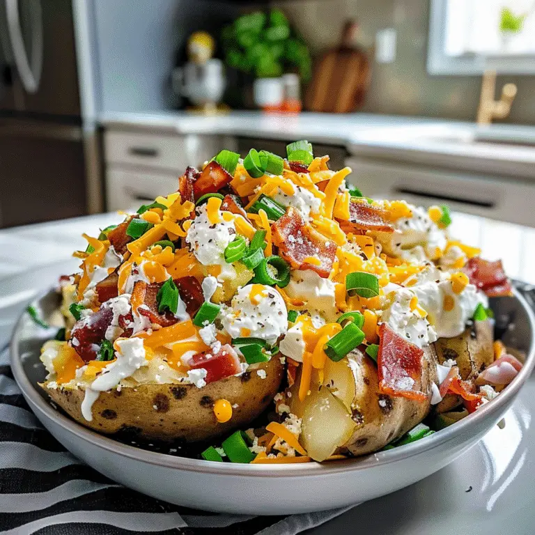 Loaded Baked Potato Bowl