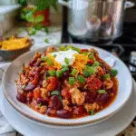 Healthy Turkey Chili Bowl