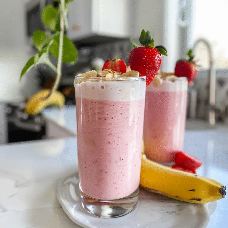 Strawberry Banana Smoothie