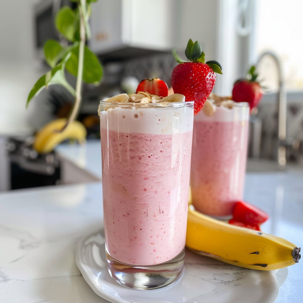 Strawberry Banana Smoothie