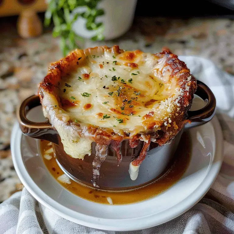 Classic French Onion Soup Bowl