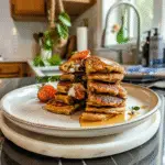 Protein Pancakes on a Plate