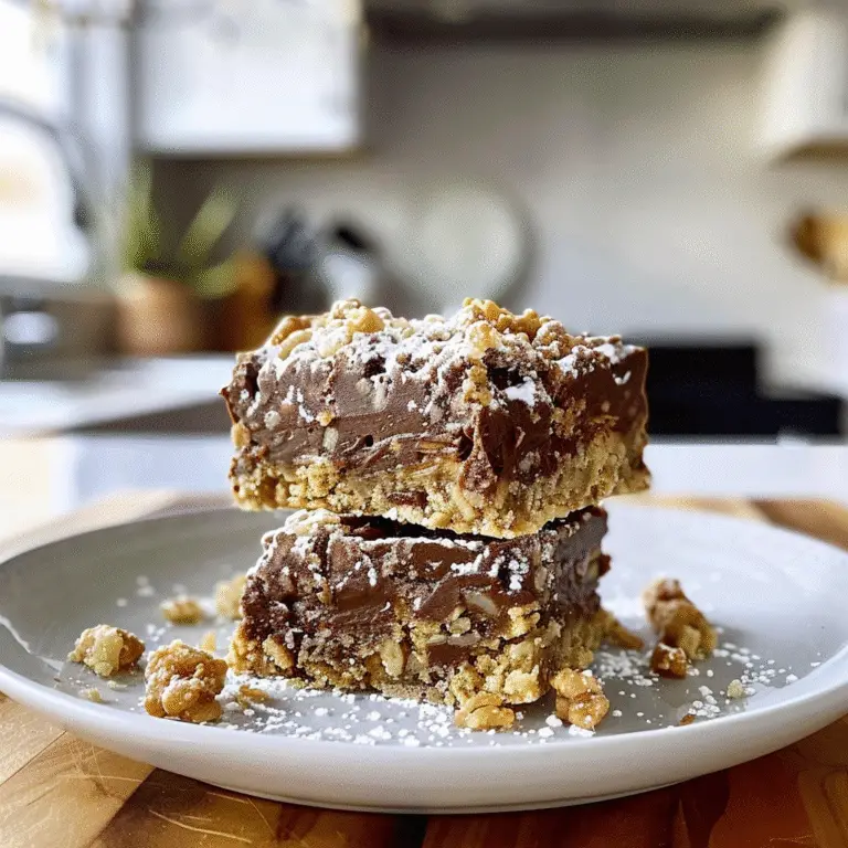 No Bake Puppy Chow Bars