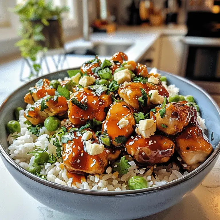 Hot Honey Chicken Bowls