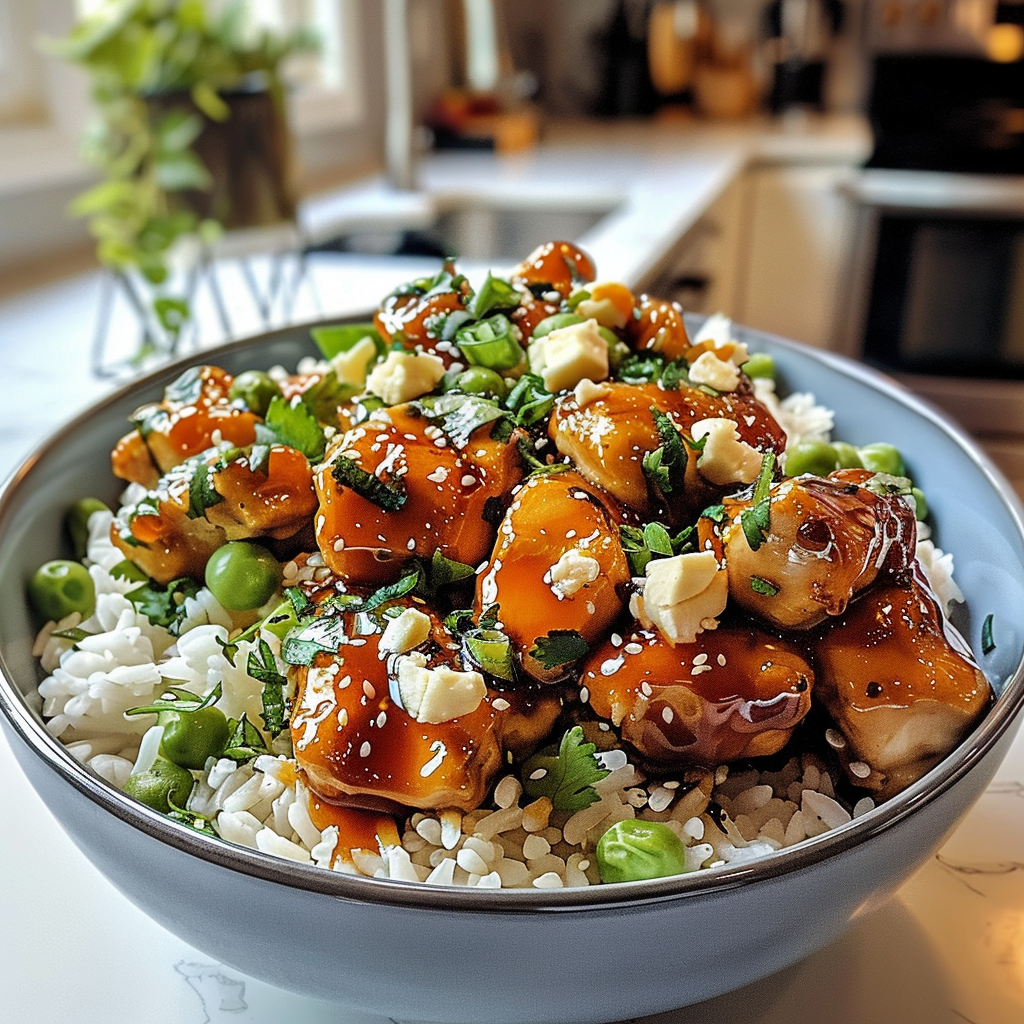 Hot Honey Chicken Bowls