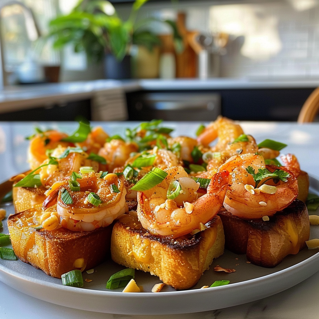 Shrimp Toast Platter