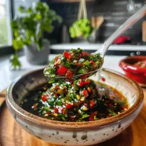 Red Chimichurri Sauce