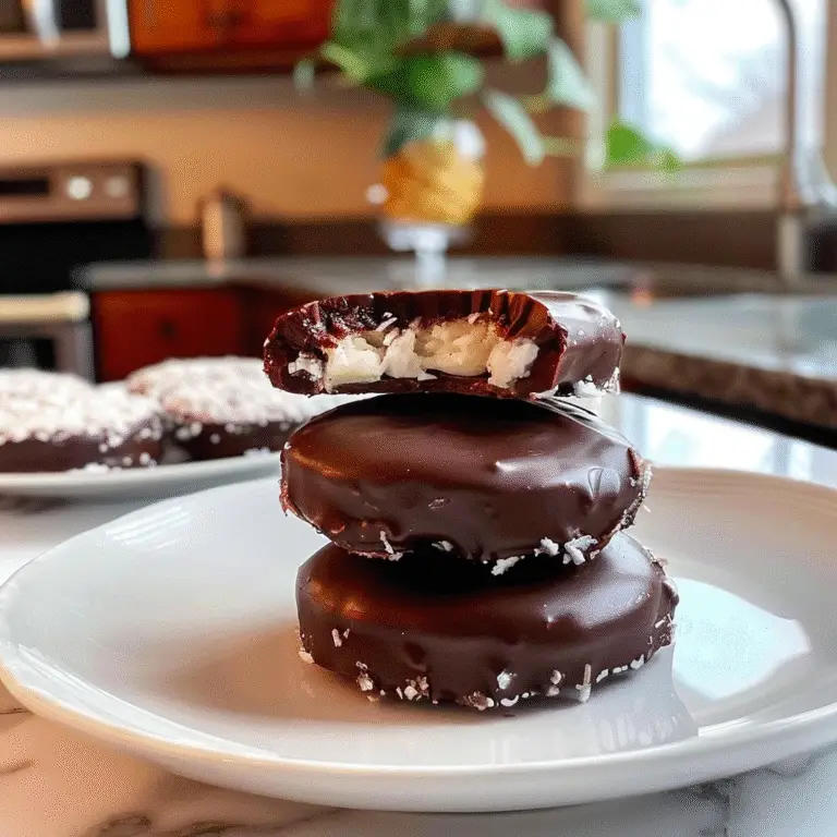 Homemade Peppermint Patties Ready to Indulge