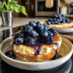 Baked Blueberry Cottage Cheese Bowls